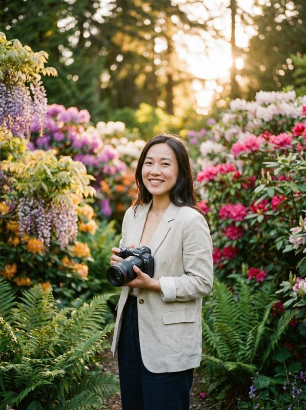 黄色仓库植物摄影师